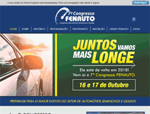 Tablet Screenshot of congressofenauto.com.br
